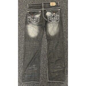 Y2K CSTAR Baggy Wide Leg Jnco Southpole Jeans Skater Hip Hop Grunge Mens 42 x 36